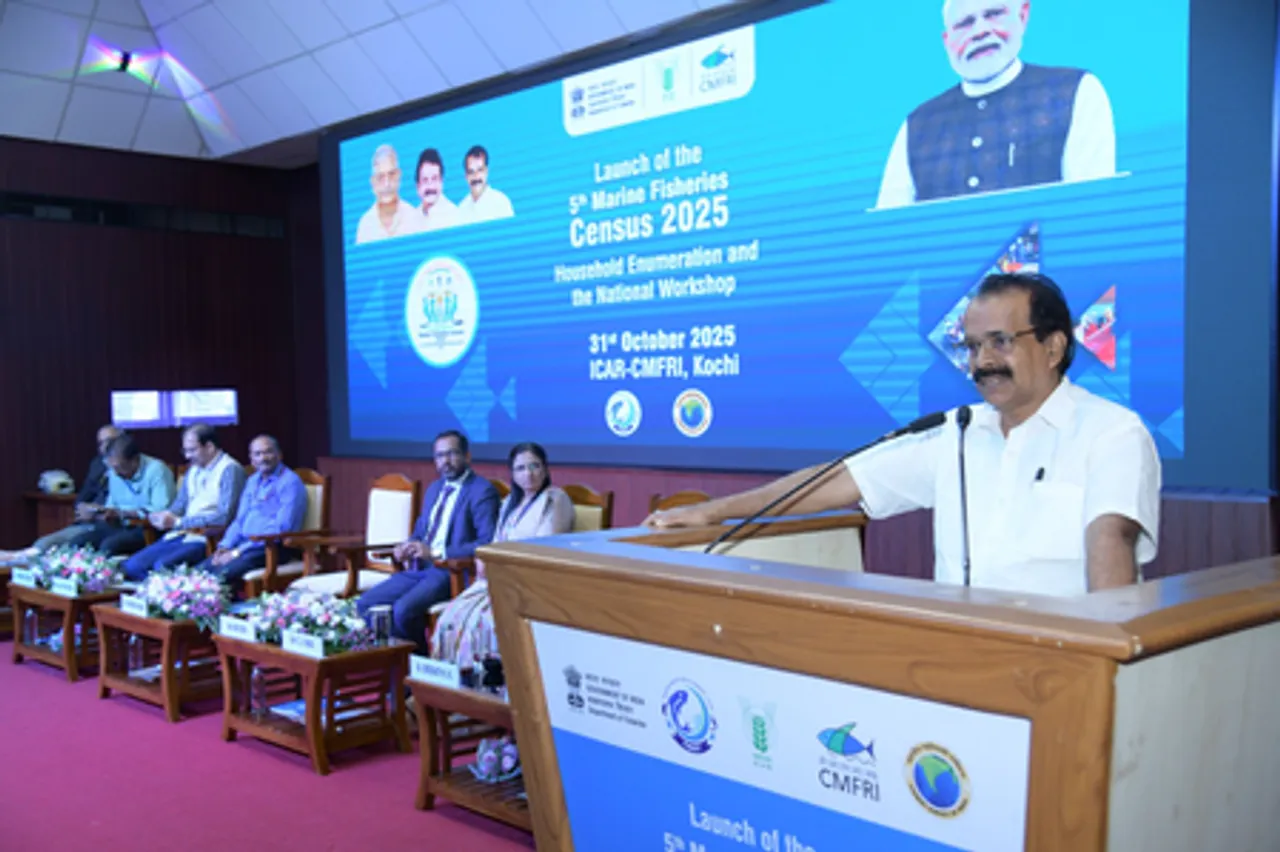 Govt launches Marine Fisheries Census 2025 in fully-digital mode