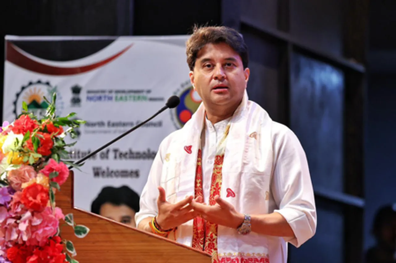 असम राज्य 'विकसित पूर्वोत्तर' के इनोवेशन और कनेक्टिविटी हब के रूप में उभर रहा : ज्योतिरादित्य सिंधिया