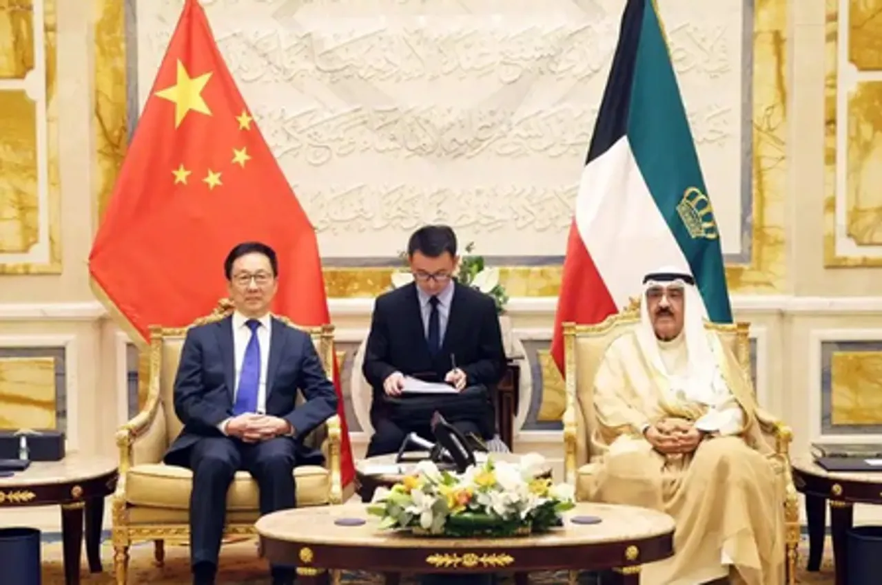 चीनी उप राष्ट्रपति हानचंग ने कुवैत की यात्रा की