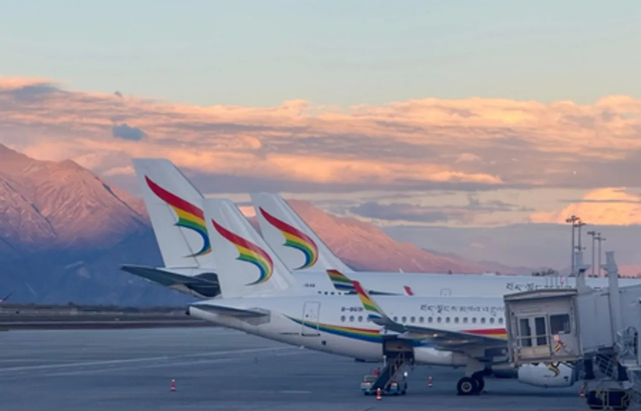 शीत्सांग में नागरिक विमानन के यात्री प्रवाह में अक्टूबर में 12% की वृद्धि