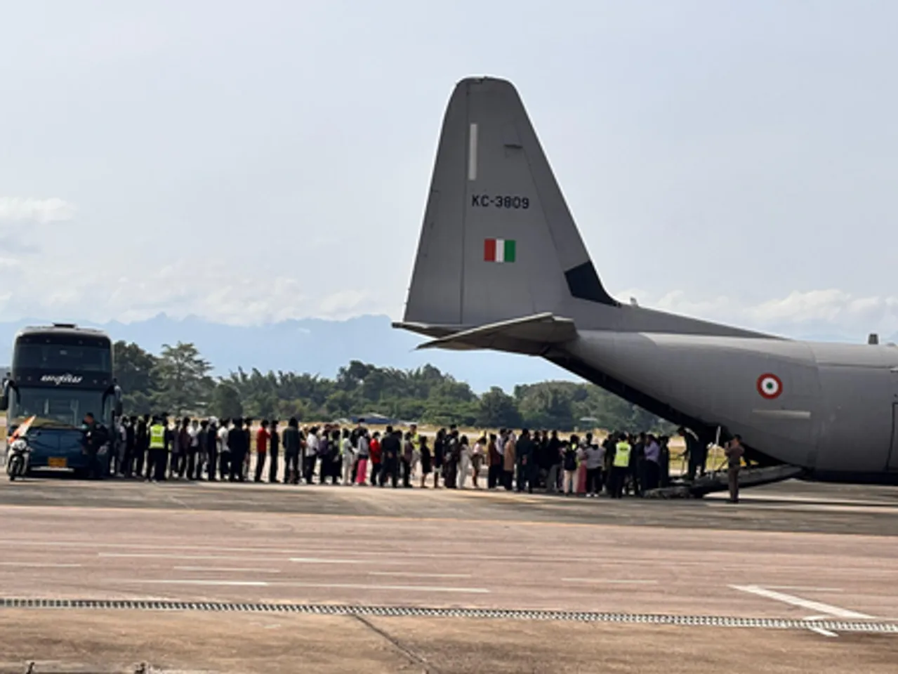 270 Indian nationals repatriated from Thailand by IAF flights in coordinated effort
