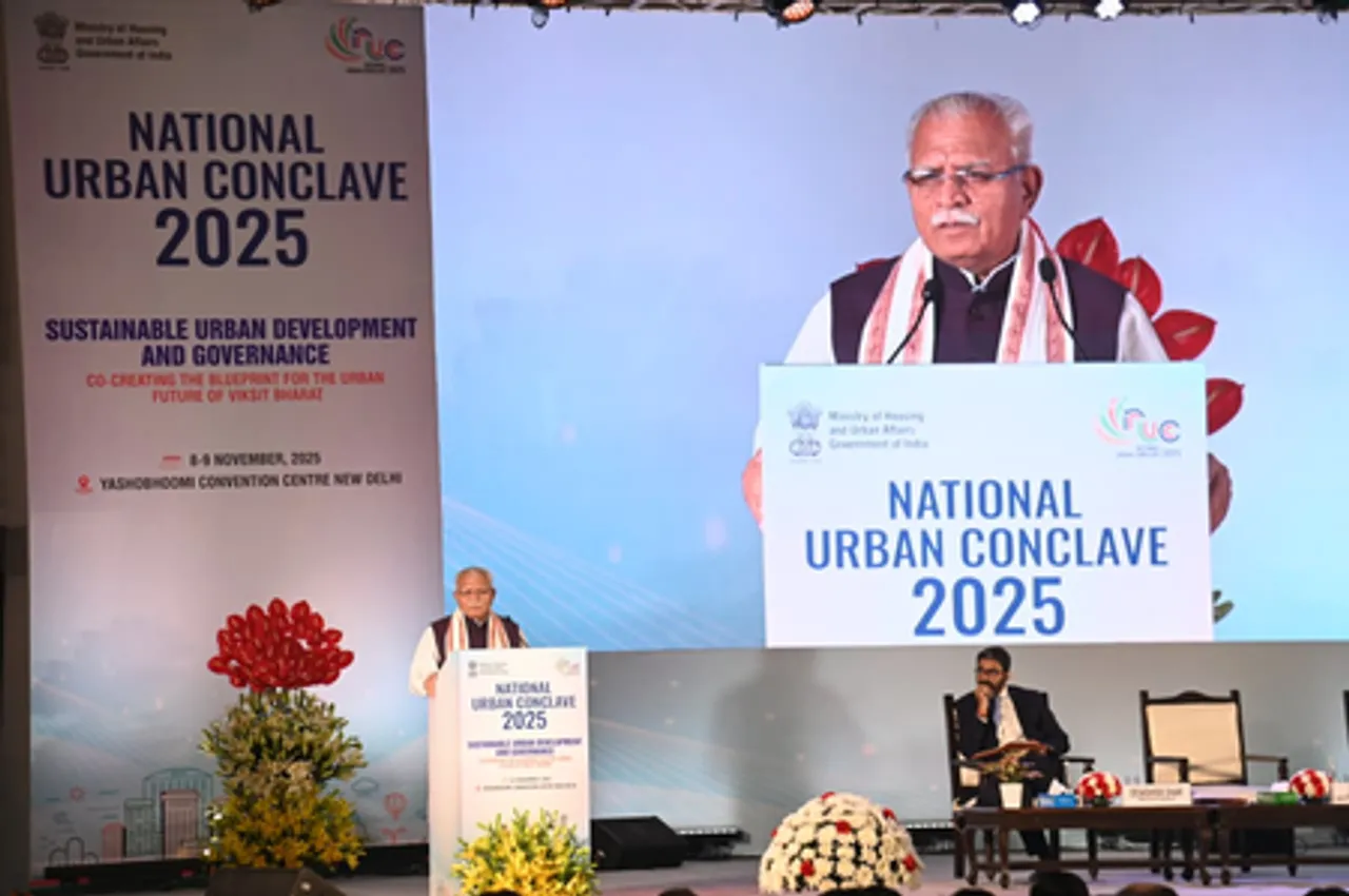 नेशनल अर्बन कॉन्क्लेव 2025 में केंद्रीय मंत्री मनोहर लाल ने ‘विकसित भारत सिटी प्रदर्शनी' का किया उद्घाटन
