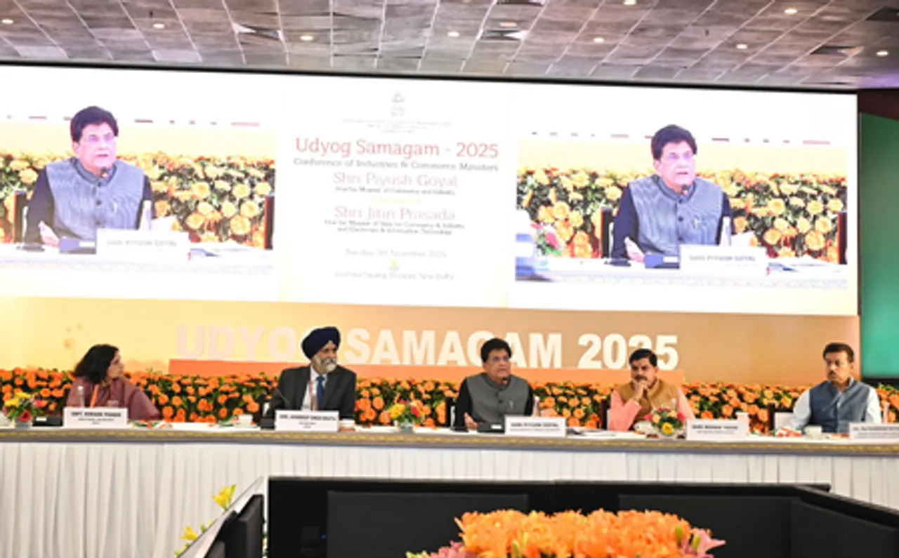 उद्योग समागम 2025 की चर्चा भारत के औद्योगिक इकोसिस्टम को मजबूत बनाने पर रही केंद्रित : पीयूष गोयल