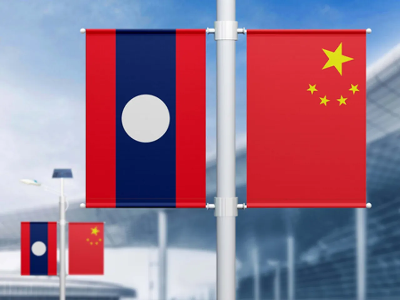 लाओस के राष्ट्रपति थोंग्लोन सिसोउलिथ की ली शुलेई से मुलाकात