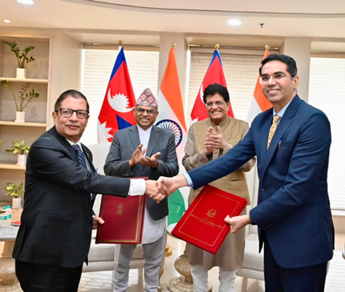 India, Nepal ink pact to expand trade via rail route
