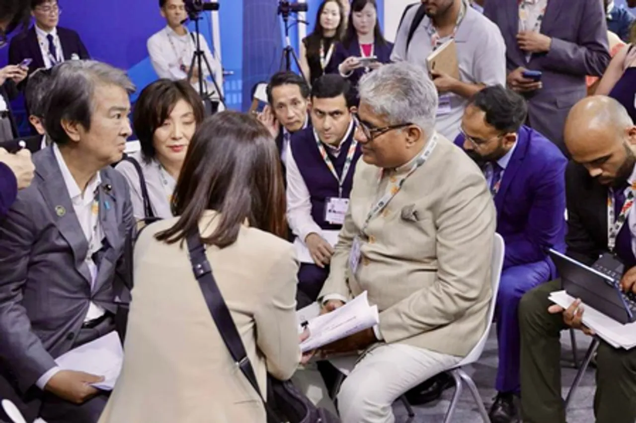 Bhupender Yadav discusses environmental cooperation with global leaders in Brazil