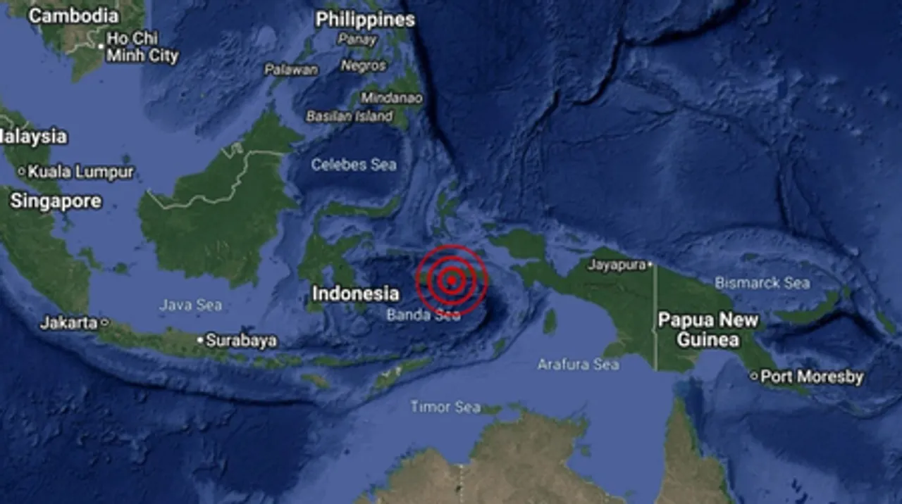 earthquake in indonesia