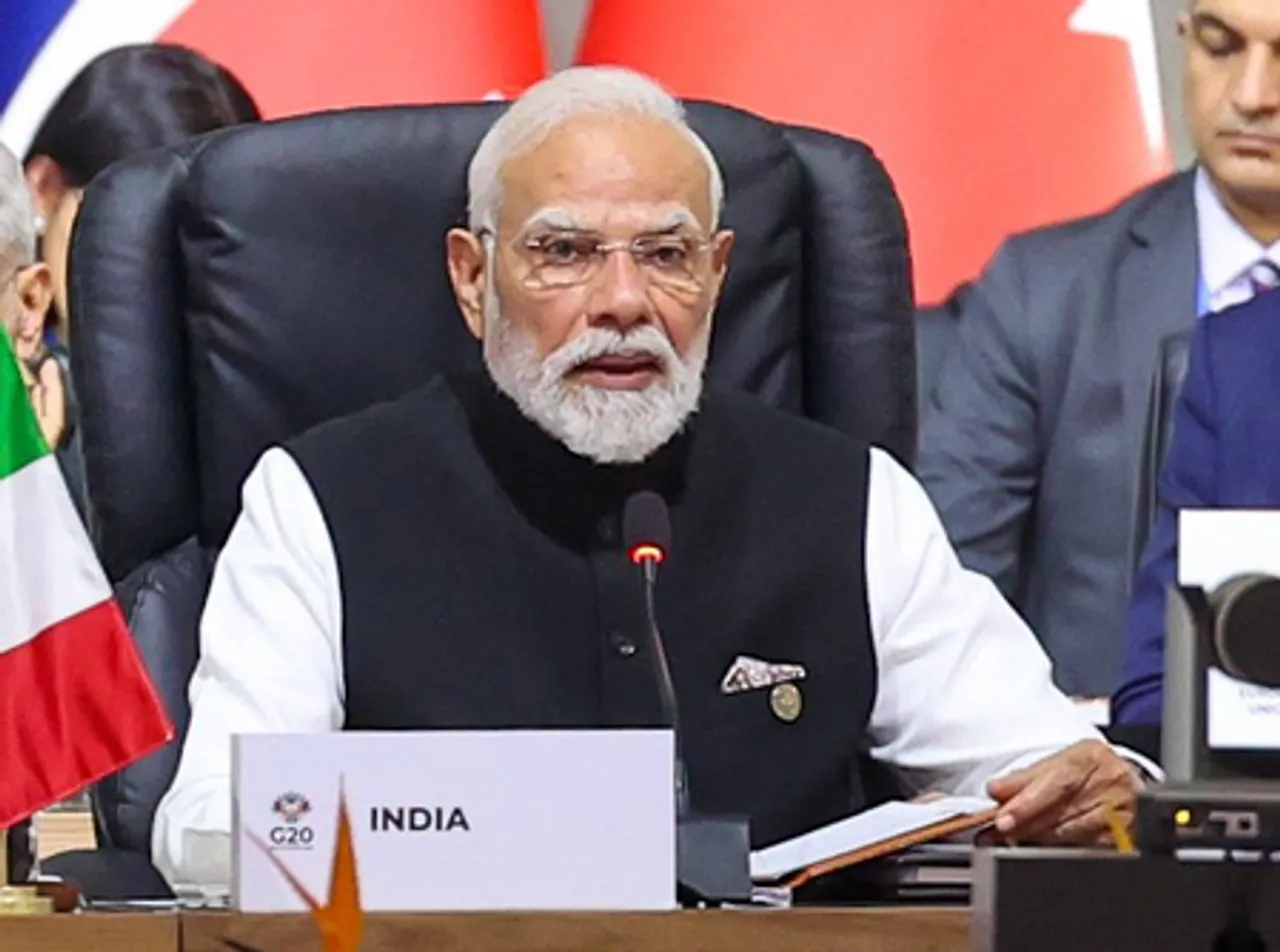 PM Modi Addresses First Session of G20 Summit
