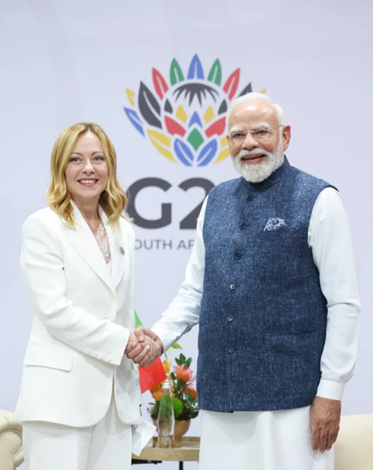 दक्षिण अफ्रीका: इटली की जॉर्जिया मेलोनी से मिले प्रधानमंत्री मोदी, कई अहम मुद्दों पर चर्चा