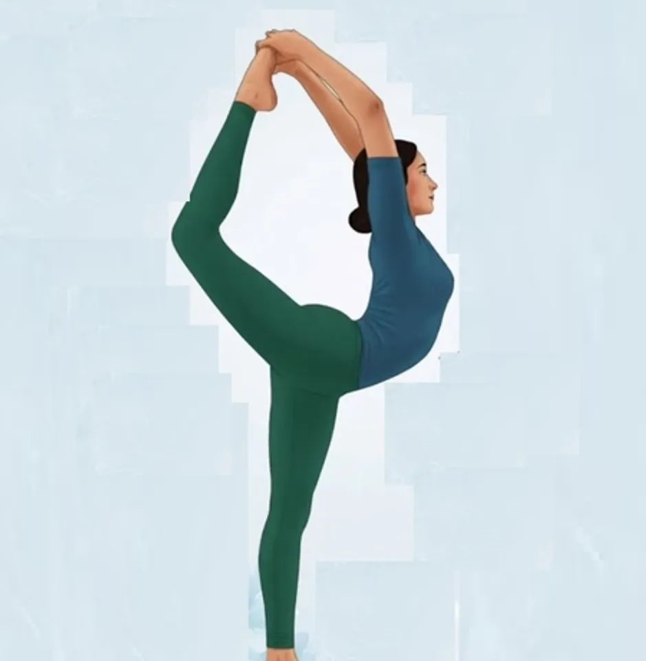 Natarajasan Pose Benefit
