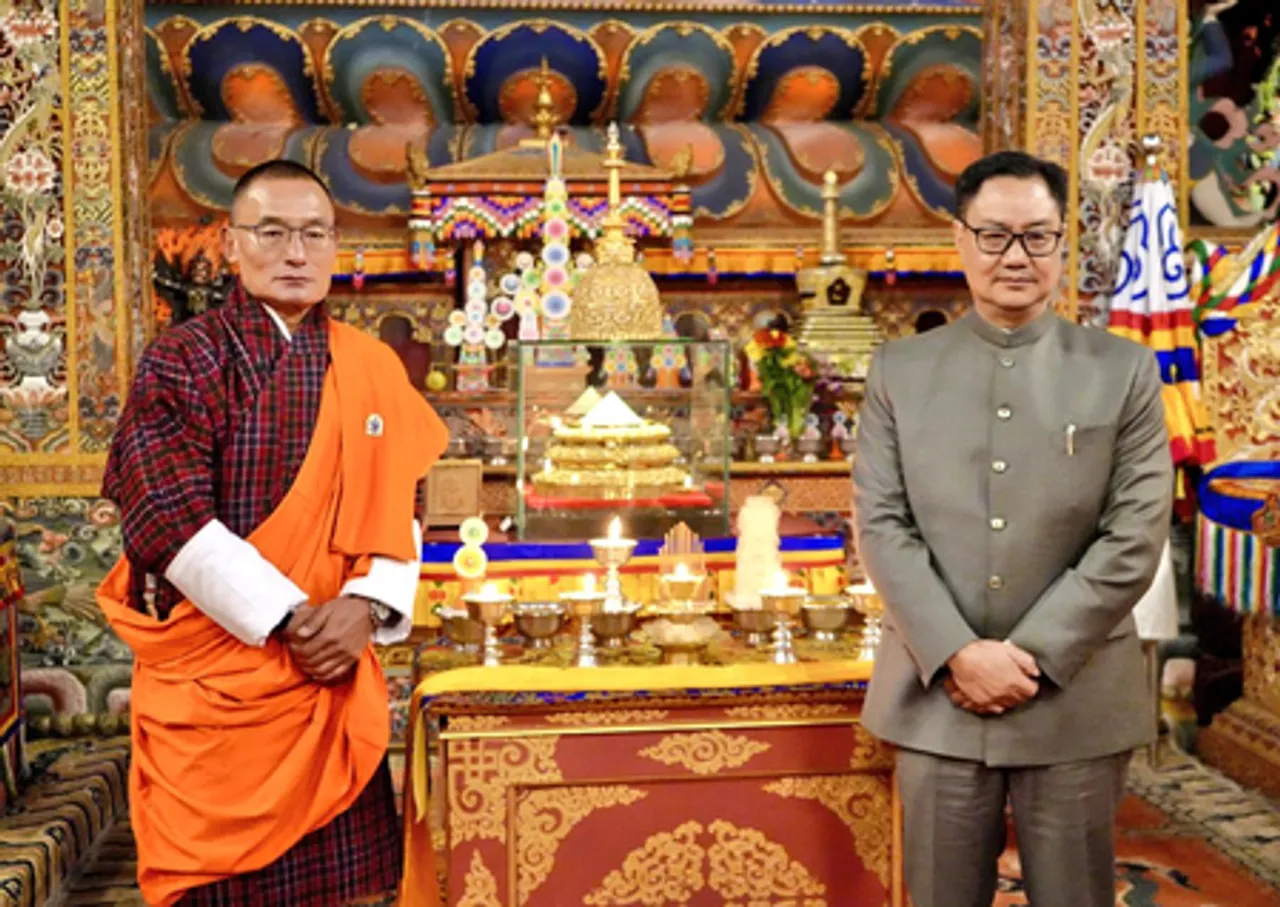 Bhutan holds ceremonial farewell held for holy Buddha relics