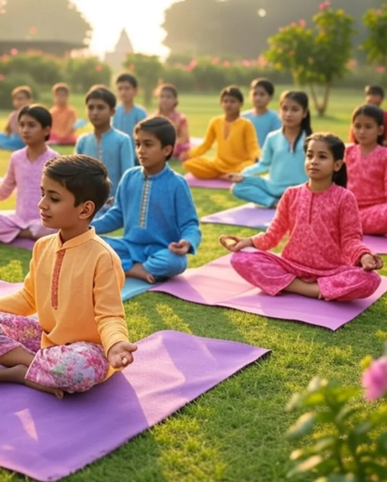 बालपन में योग के फायदे, खेल की तरह सिखाएं ये आसन, बढ़ेगा आत्मविश्वास