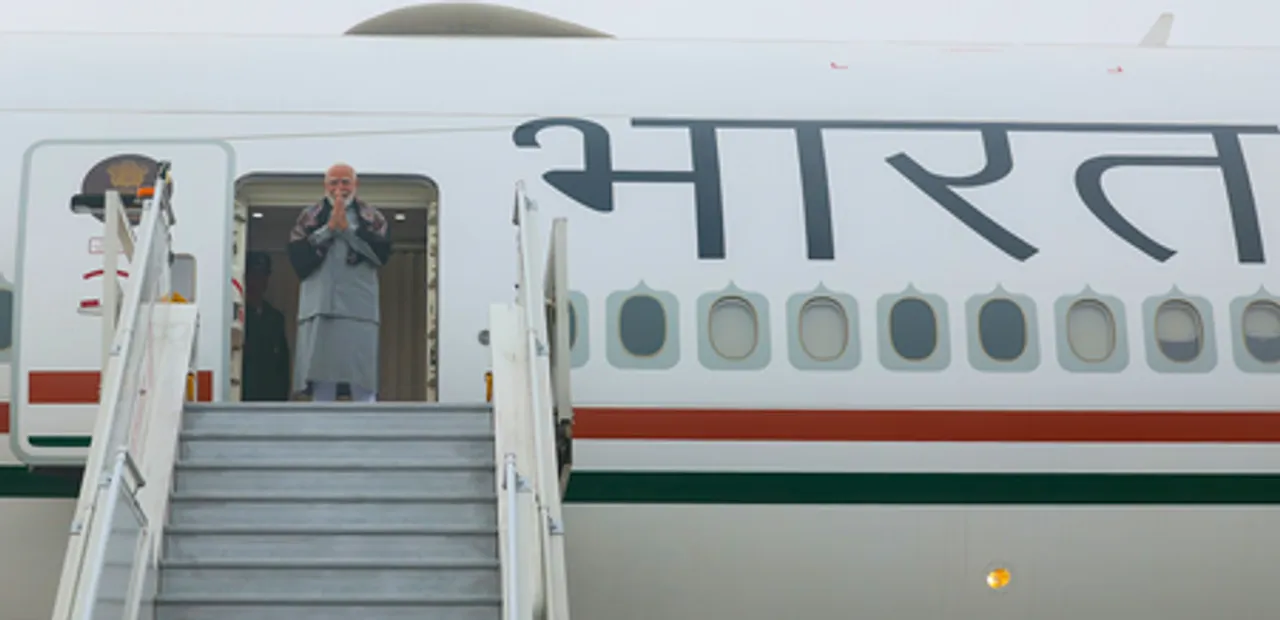 New Delhi: PM Modi departs for three-nation tour