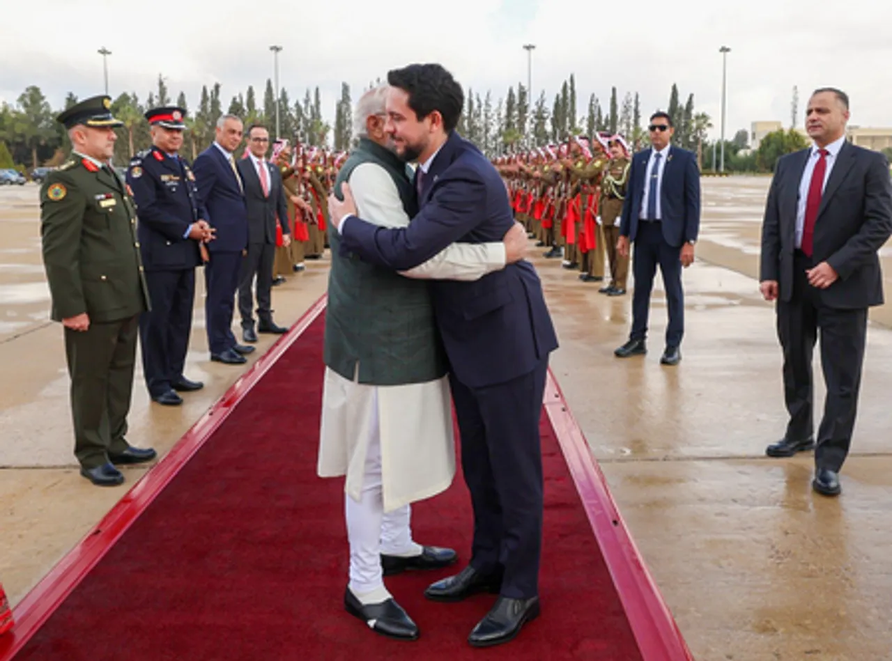 Amman: PM Modi Concludes Jordan Visit