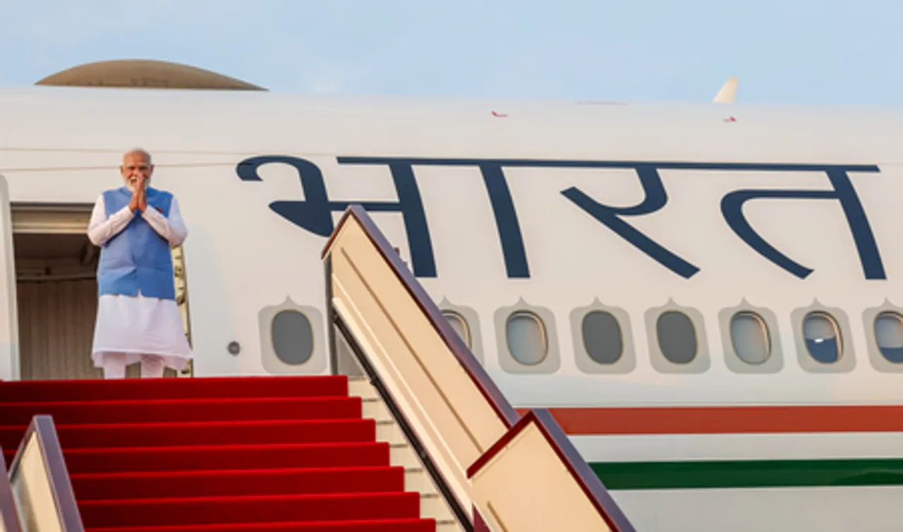 Muscat: PM Modi Arrives in Oman