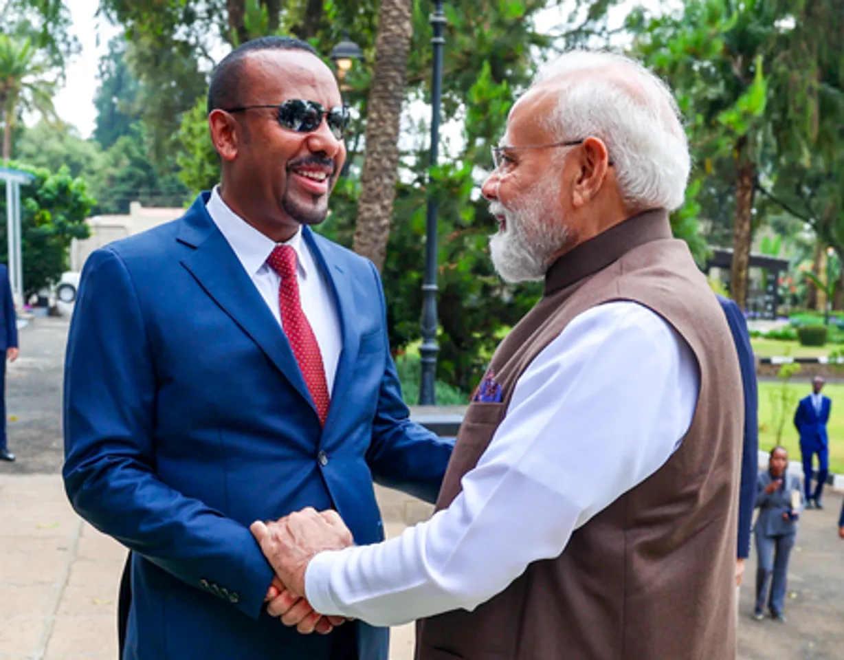 Addis Ababa: PM Modi at Ethiopian Parliament