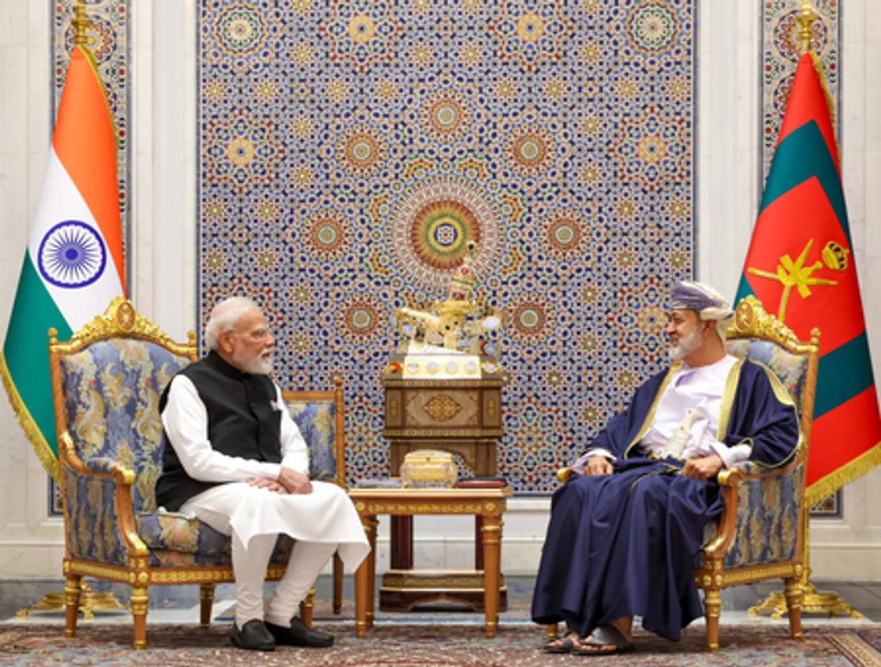Muscat: PM Modi meets Sultan Haitham bin Tariq Al Said