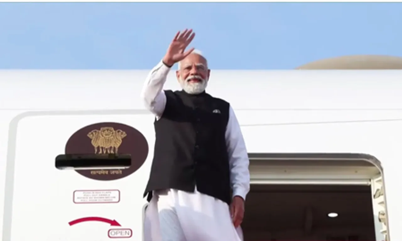 PM MOdi returns