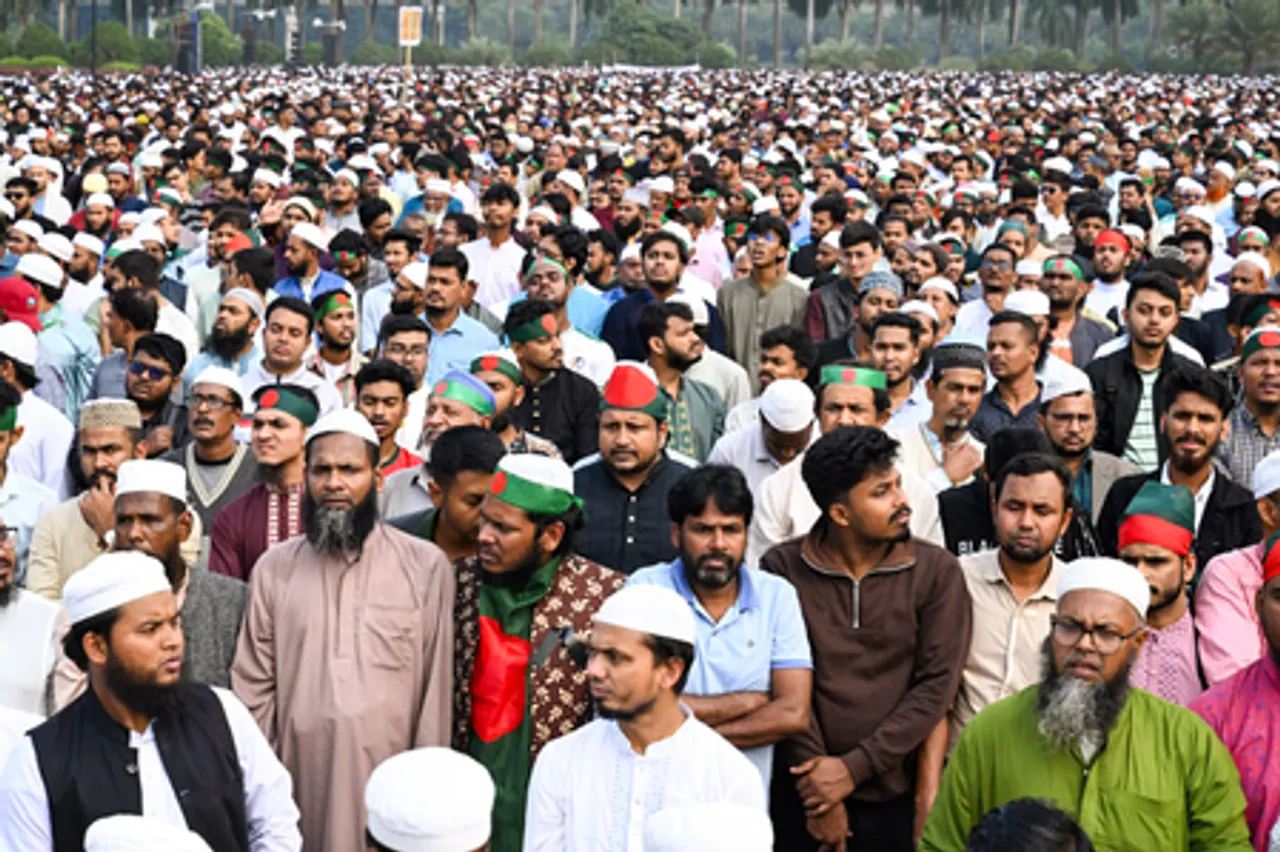 Dhaka: Funeral of Sharif Osman Hadi