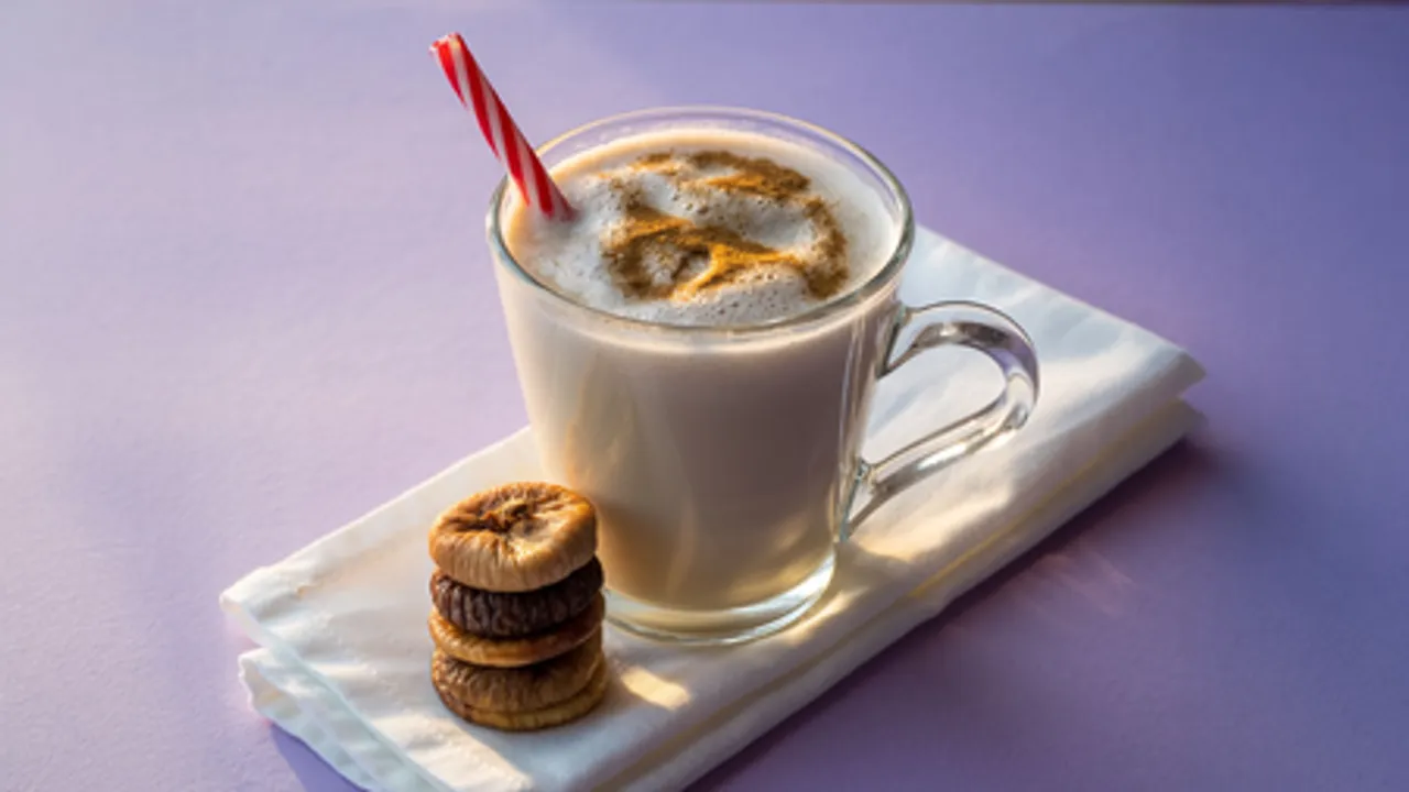 Anjeer and milk benefit