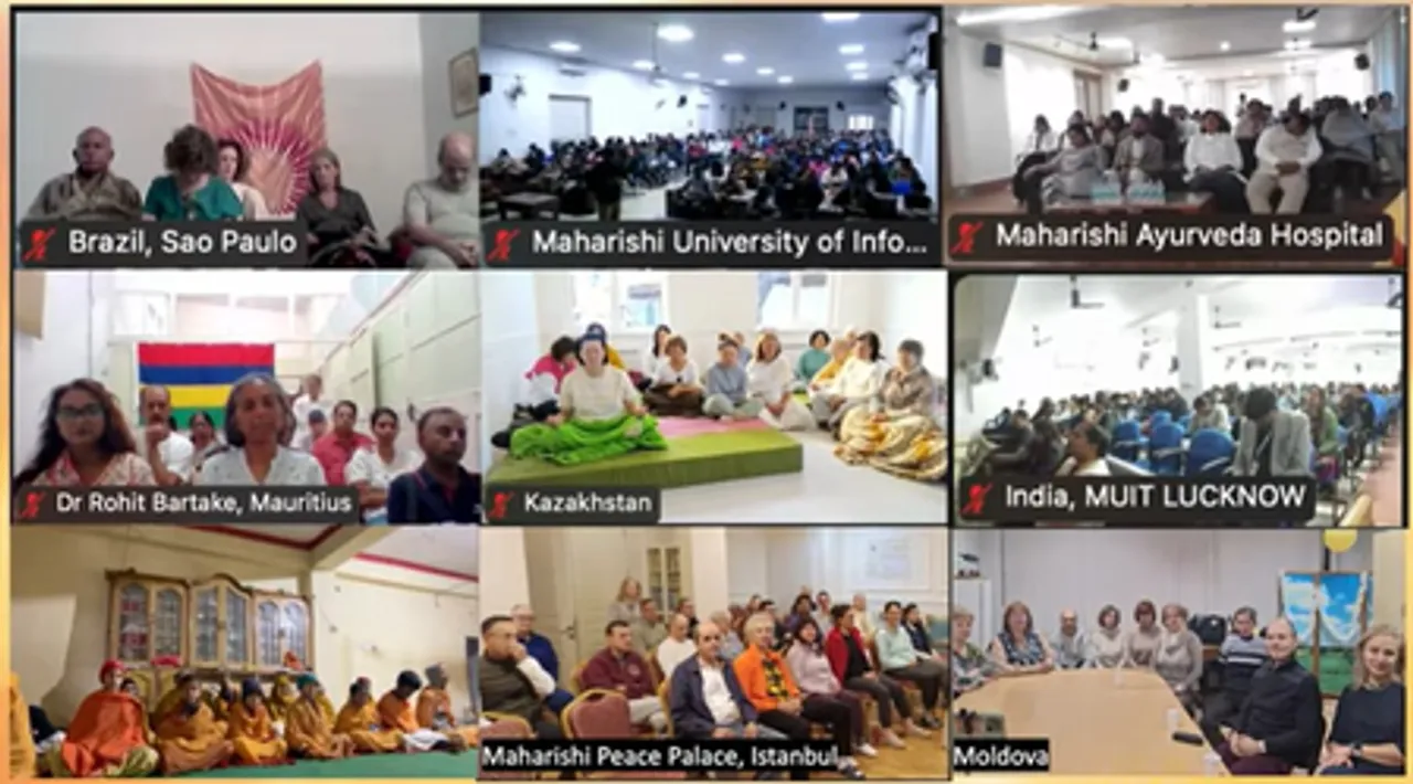 World meditation Day, Meditation wave