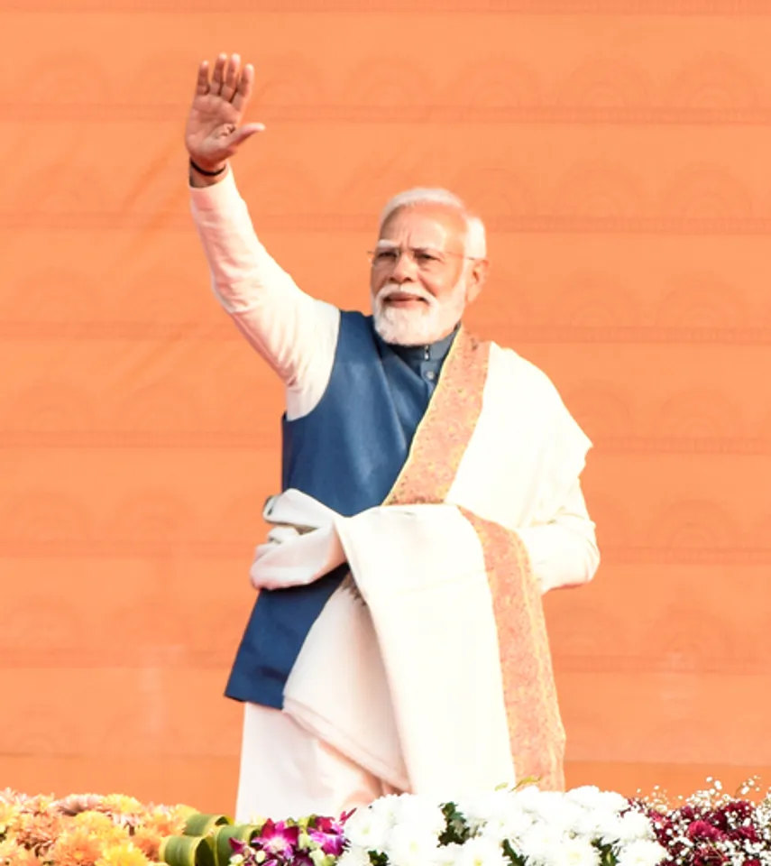 Lucknow: PM Modi Inaugurates Rashtra Prerna Sthal