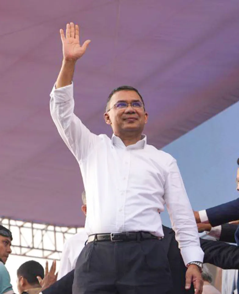 Tarique Rahman Returns to Dhaka, Receives Warm Welcome