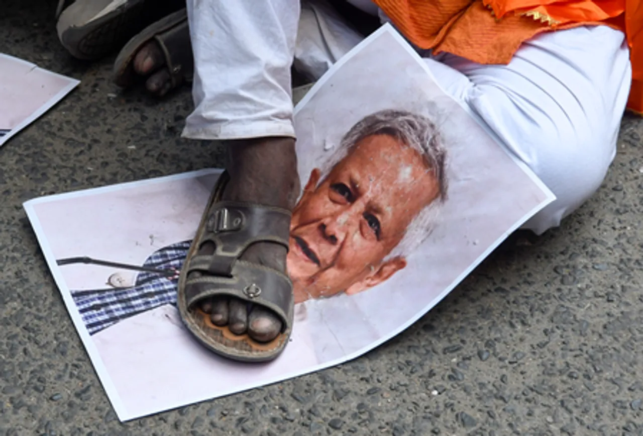 Protest Against Bangladesh in Kolkata