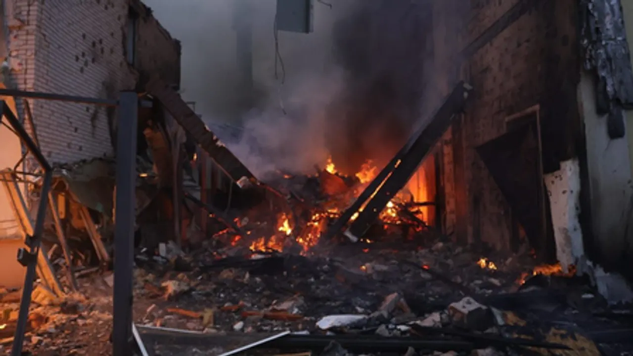 Russian Air Attack on Ukraine