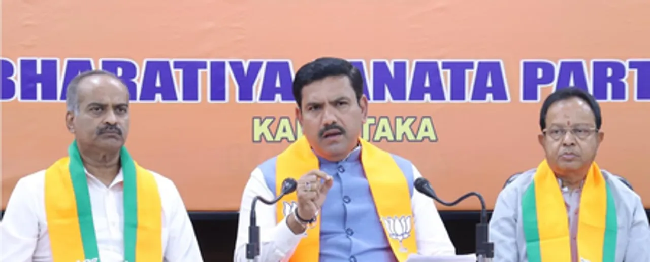 Karnataka Dy CM Shivakumar threatening industrialists: BJP