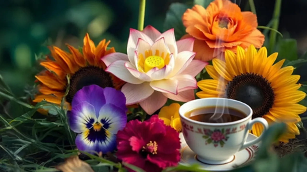 Flowers tea, Phoolo ki chai