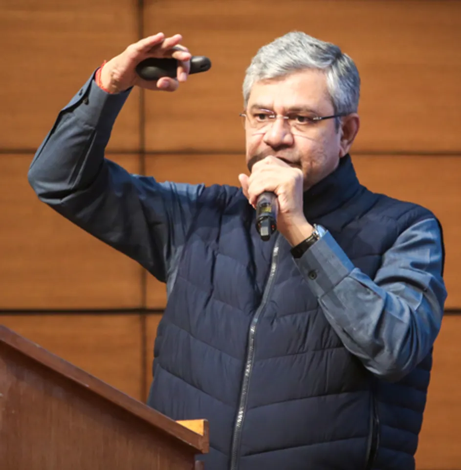 New Delhi: Ashwini Vaishnaw addresses a press conference