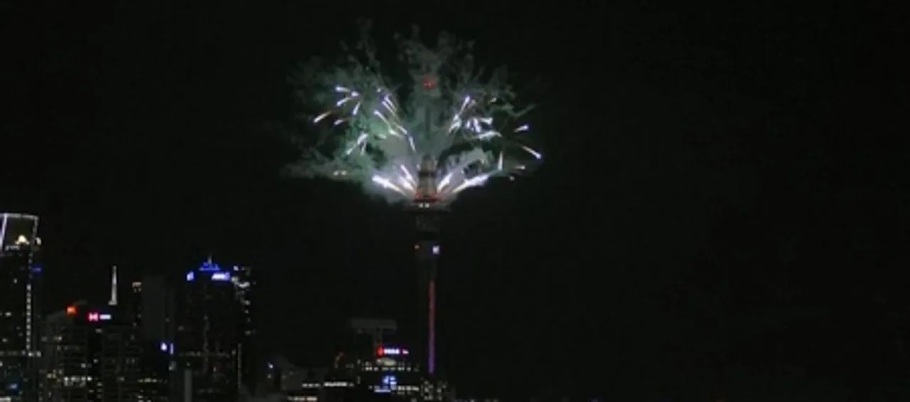 kiribati welcomes new year first