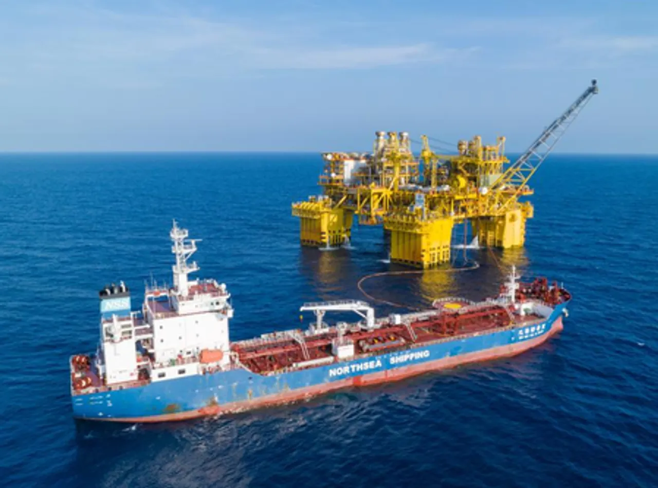 'शनहाई-1' ने मध्यम आकार के थलीय तेल क्षेत्र के बराबर उत्पादन स्तर हासिल किया