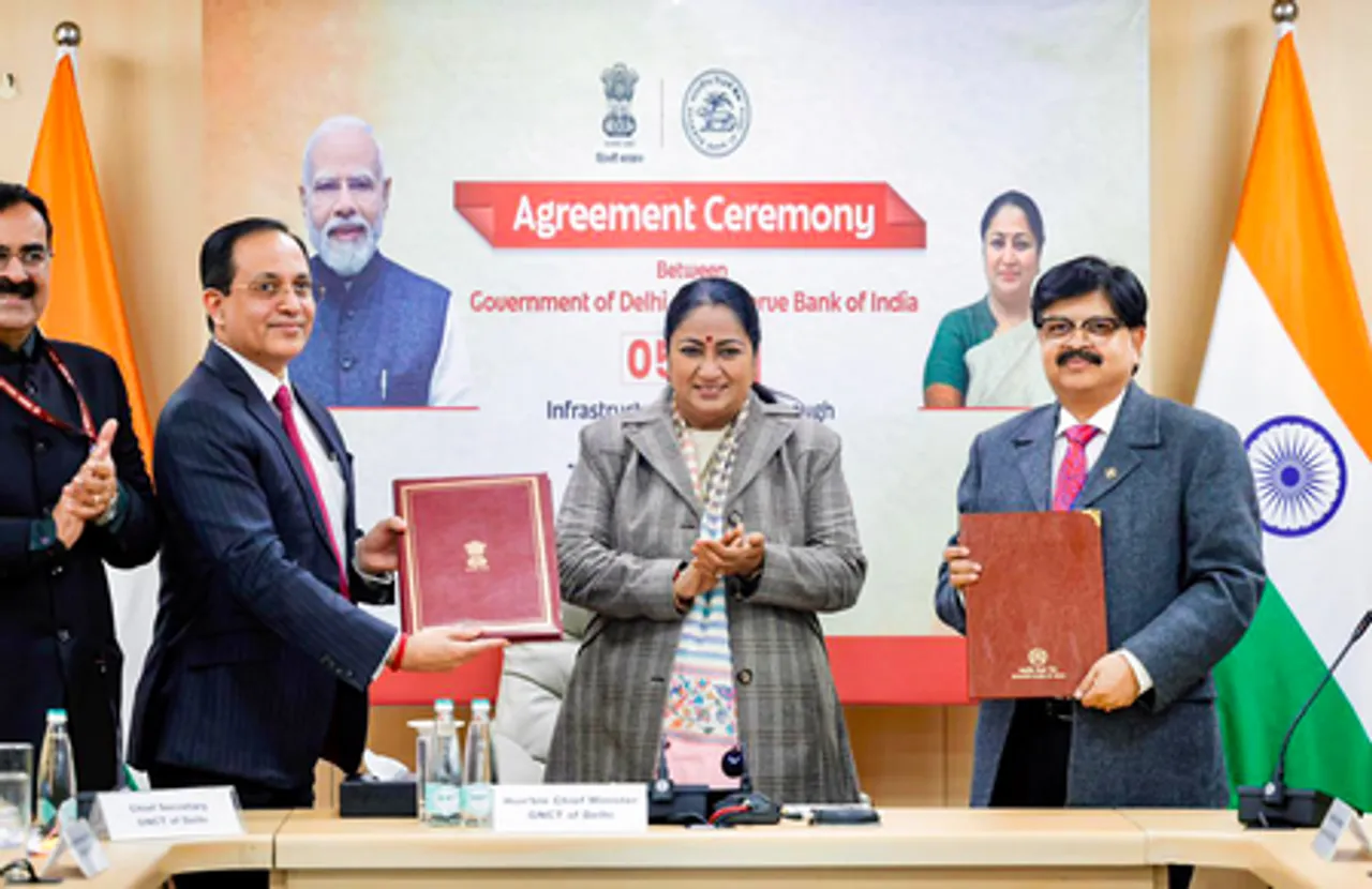 New Delhi: Delhi Signs MoU with RBI for Modern Banking Framework