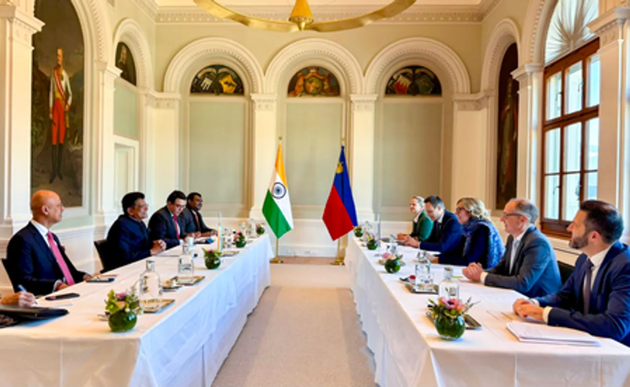 Vaduz: Piyush Goyal Meets Liechtenstein Deputy PM