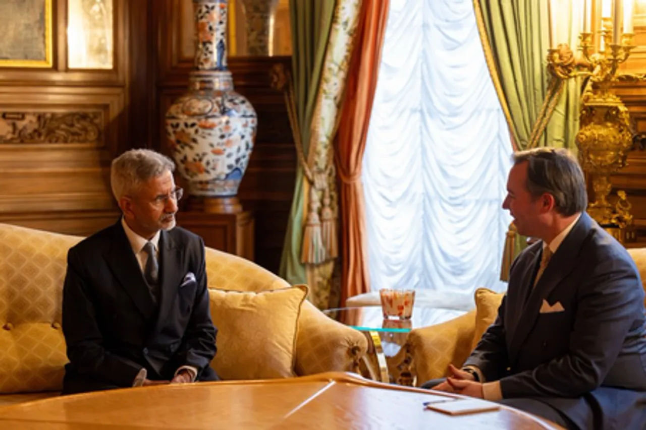 विदेश मंत्री जयशंकर ने लक्जमबर्ग के राष्ट्राध्यक्ष ग्रैंड ड्यूक गुइलौम से की मुलाकात