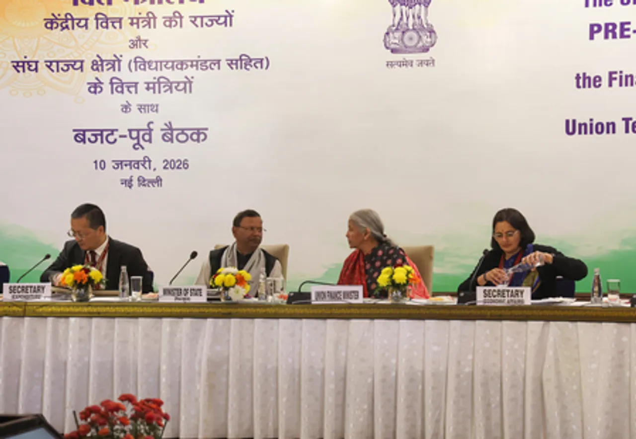 New Delhi: Pre-Budget Meeting with State Finance Ministers