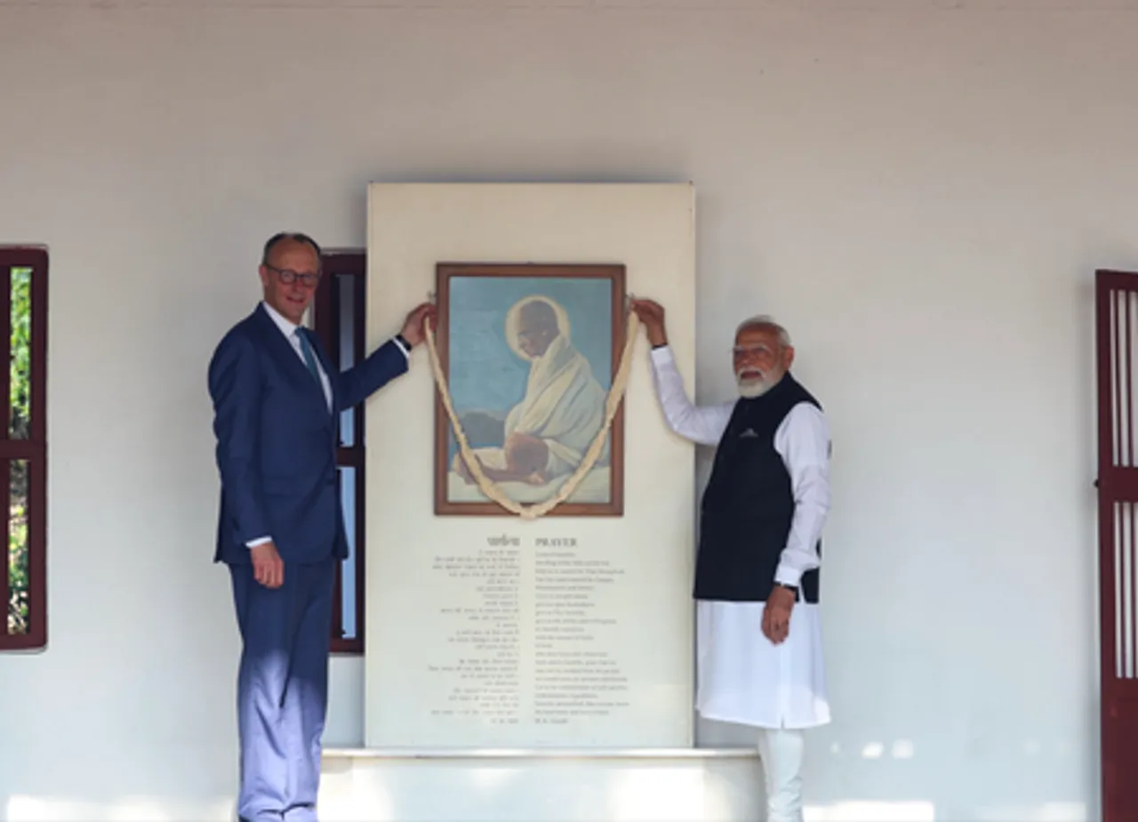 pm modi with german chancellor
