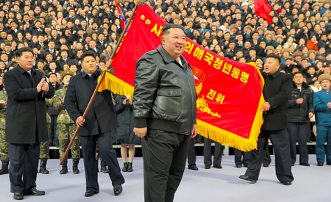 N. Korea marks 80th founding anniv. of youth league