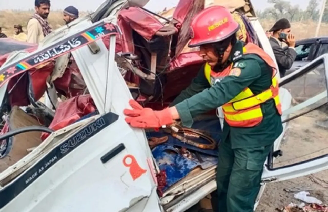 Road accident claims three lives in Pakistan's Punjab
