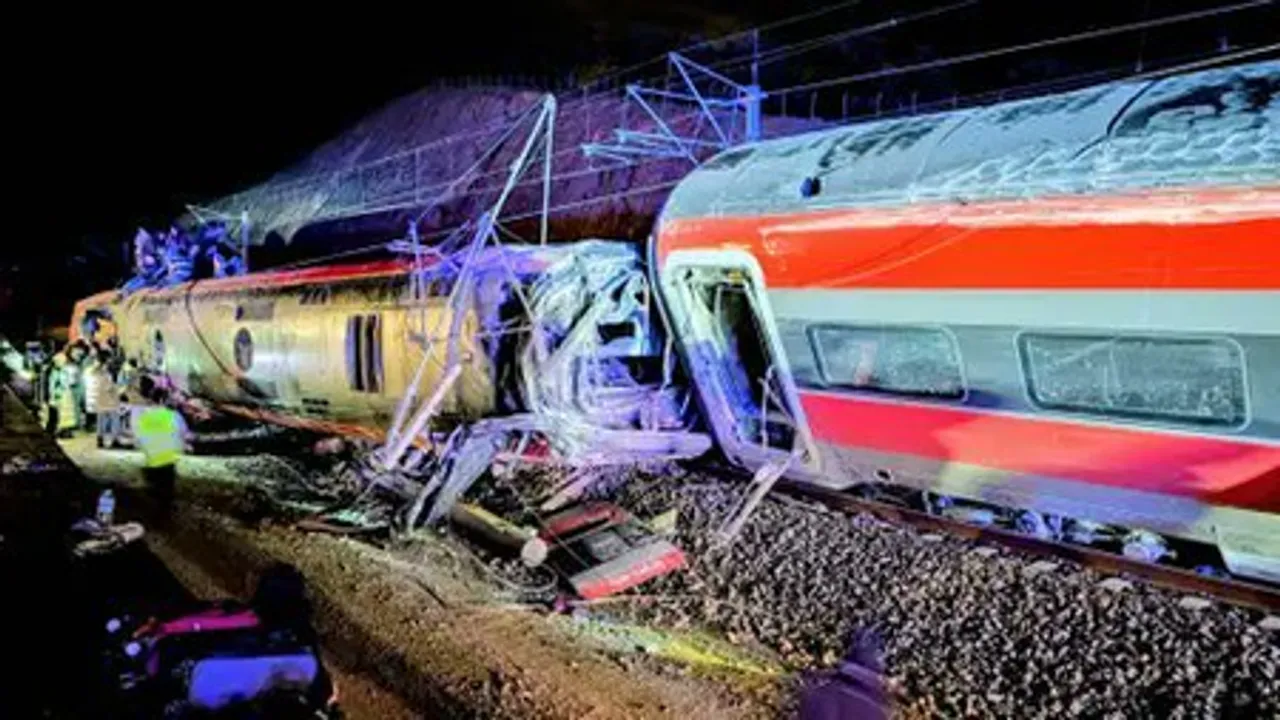 21 dead, 30 critical after high-speed train collision in Spain