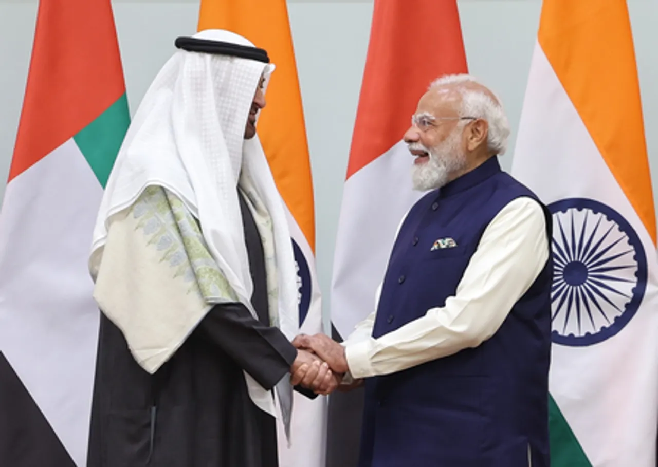 New Delhi: PM Modi, UAE President Witness MoUs Exchange