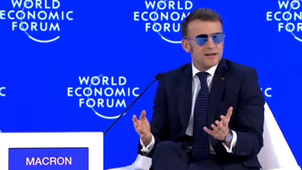 france Macron On US President