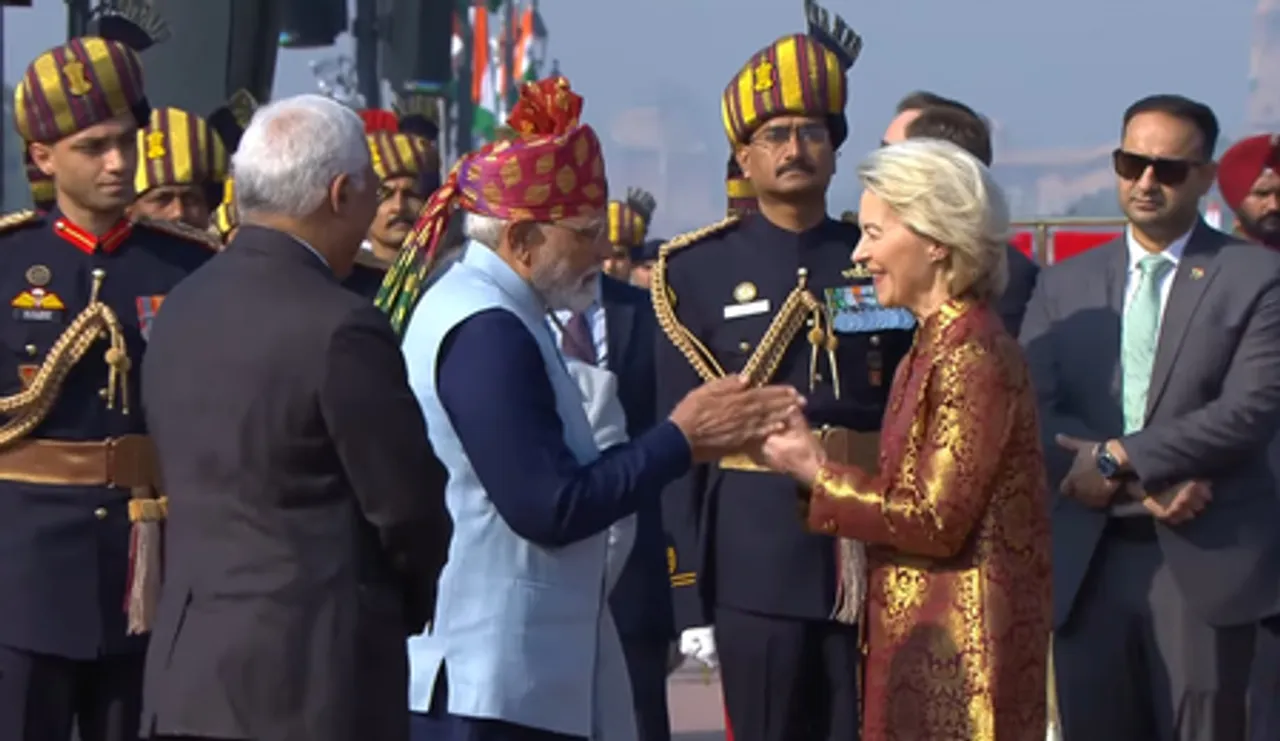 गणतंत्र दिवस पर मुख्य अतिथि के तौर पर शामिल हुईं उर्सुला वॉन, बोलीं- 'यह जीवन का सबसे बड़ा सम्मान है'