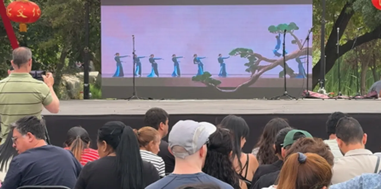 सैंटियागो में चीनी नववर्ष समारोह में सीएमजी स्प्रिंग फेस्टिवल गाला के प्रचार वीडियो का पहली बार पदार्पण