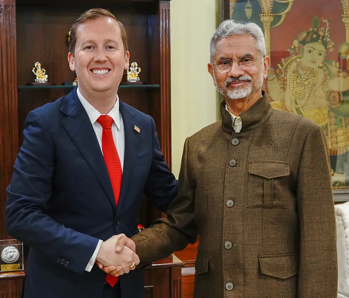 New Delhi: Jaishankar Meets US Ambassador to India Sergio Gor