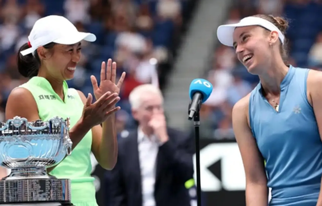 ऑस्ट्रेलियन ओपन : झांग शुआई-मर्टेंस ने महिला युगल खिताब जीता