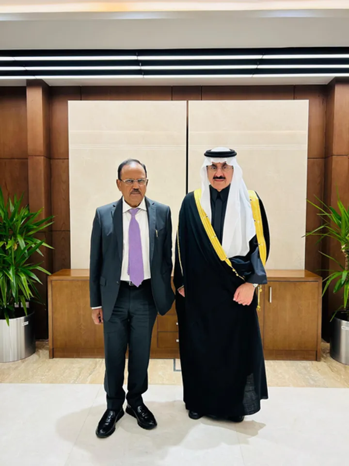 NSA Doval discusses bilateral, regional cooperation with Saudi counterpart