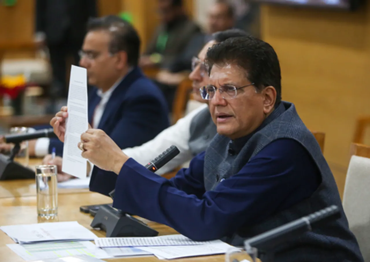 Piyush Goyal Addresses Press Conference in Delhi